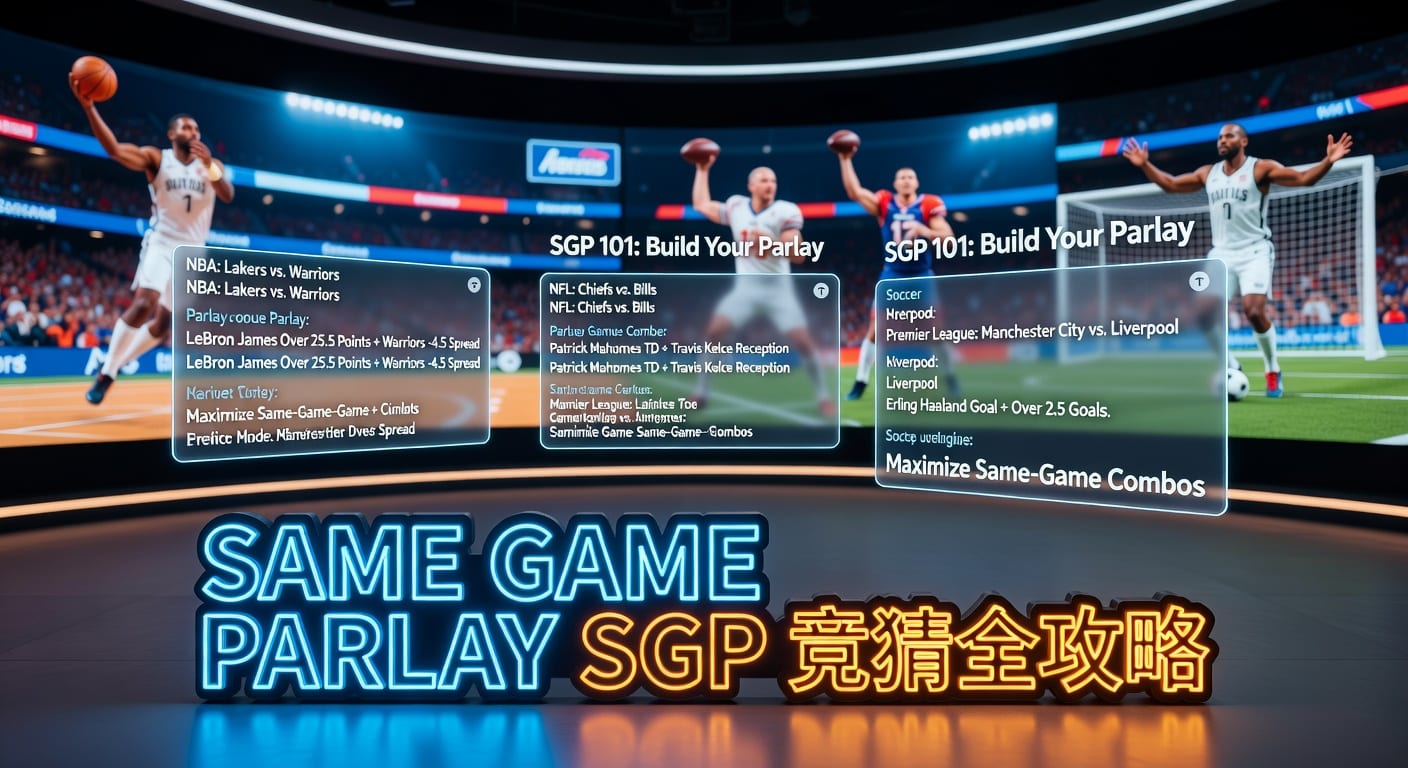 超级过关 Same Game Parlay SGP：赛前拆解与组合思路
