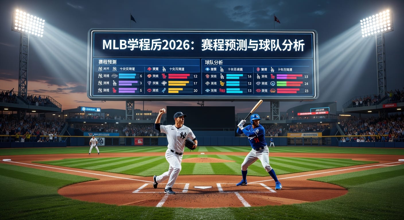 MLB季后赛｜雷速体育官网赛程对阵与投注技巧